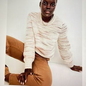 Space-dyed Madewell Canton sweater